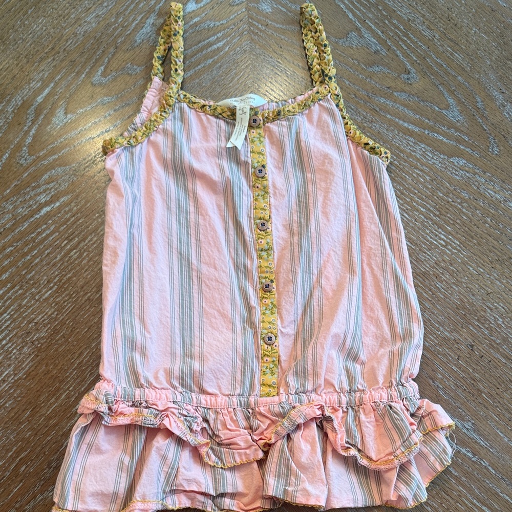 Matilda Jane Pink and Gray Striped Camisole